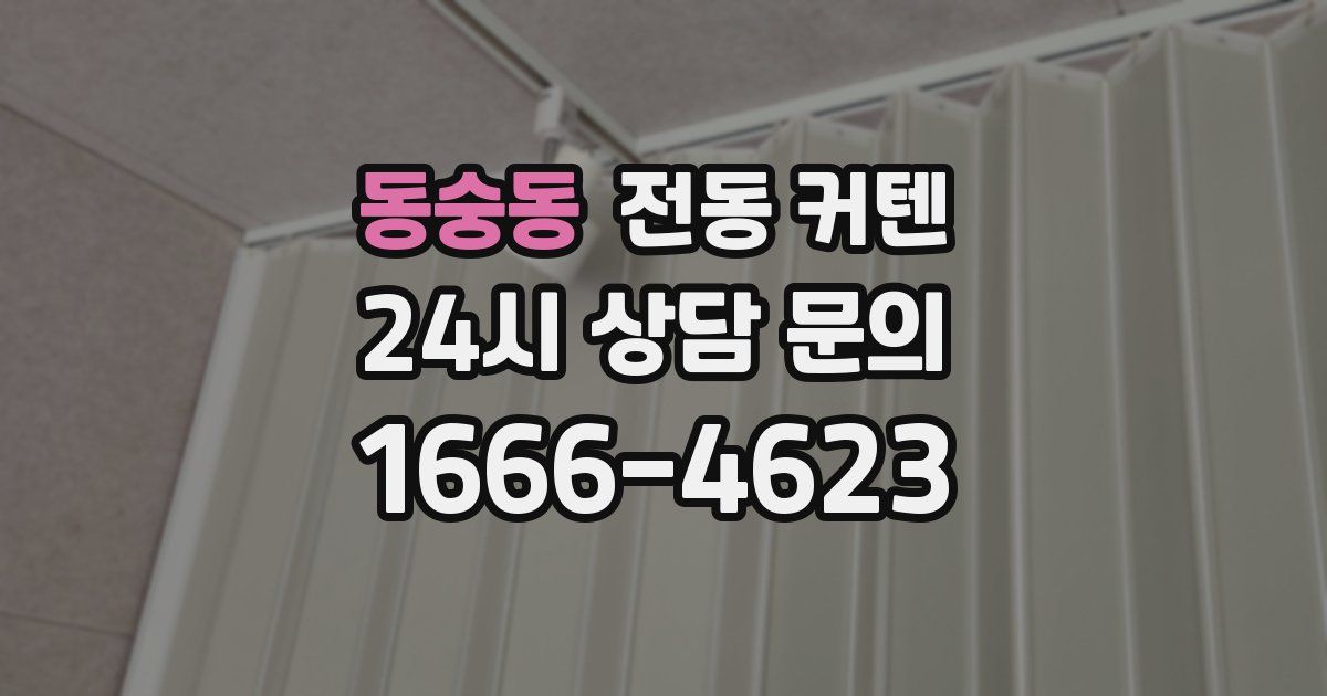 동숭동 전동 커텐