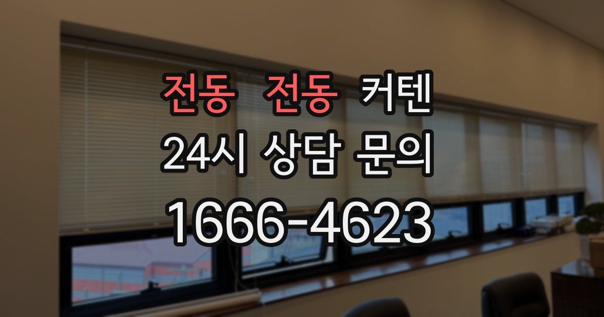 전동 전동 커텐