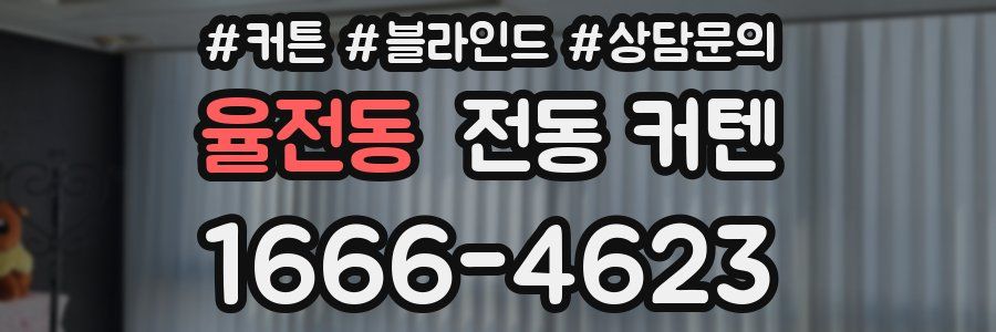 율전동 전동 커텐