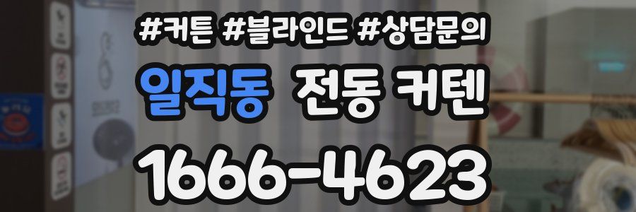 일직동 전동 커텐