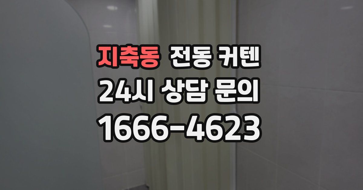 지축동 전동 커텐