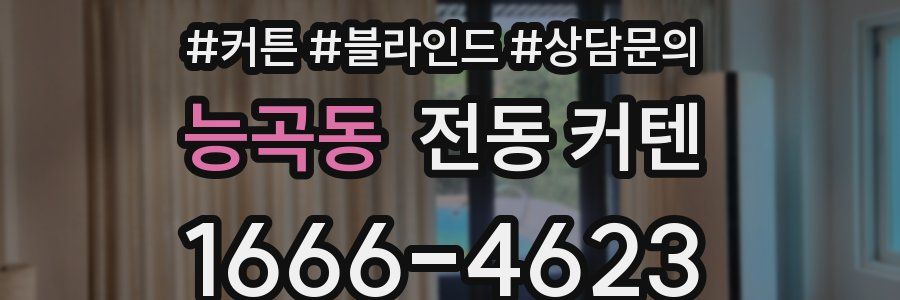 능곡동 전동 커텐