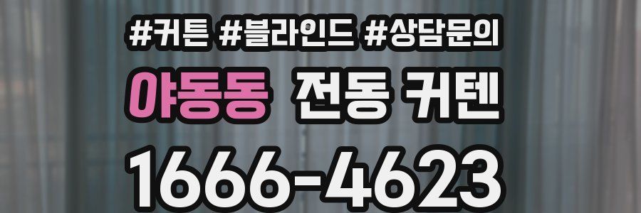 야동동 전동 커텐