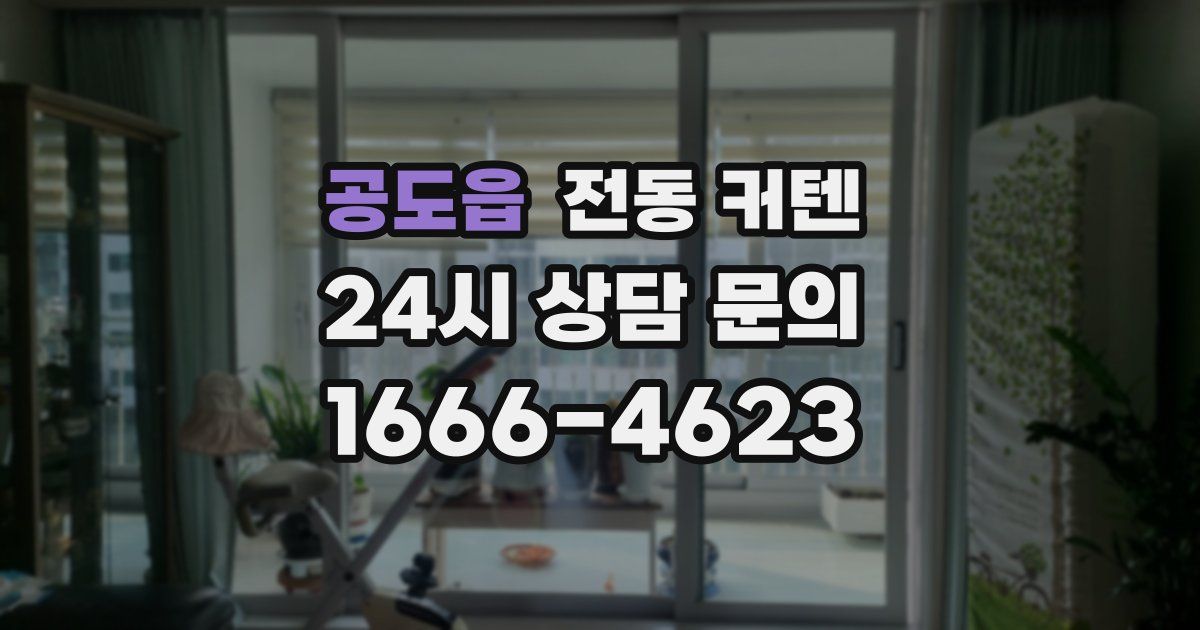 공도읍 전동 커텐