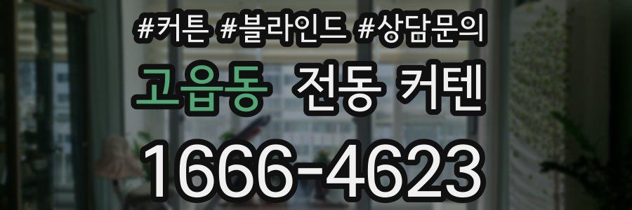 고읍동 전동 커텐