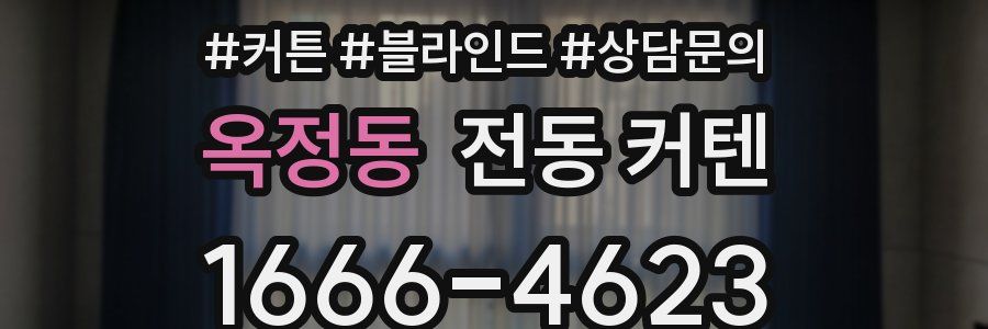 옥정동 전동 커텐