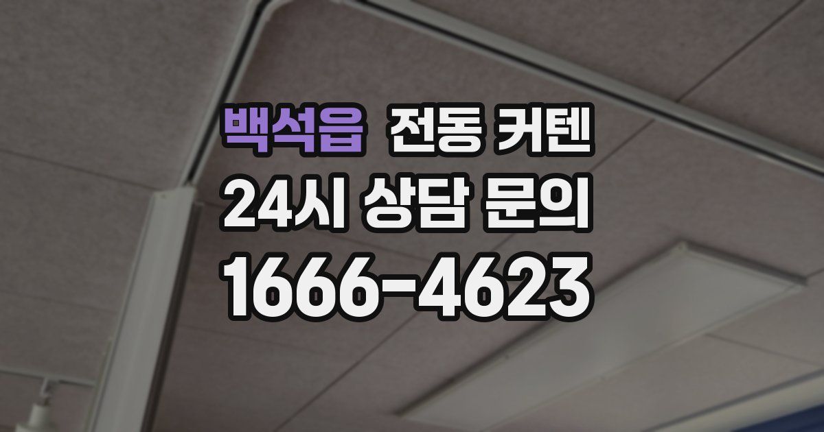 백석읍 전동 커텐