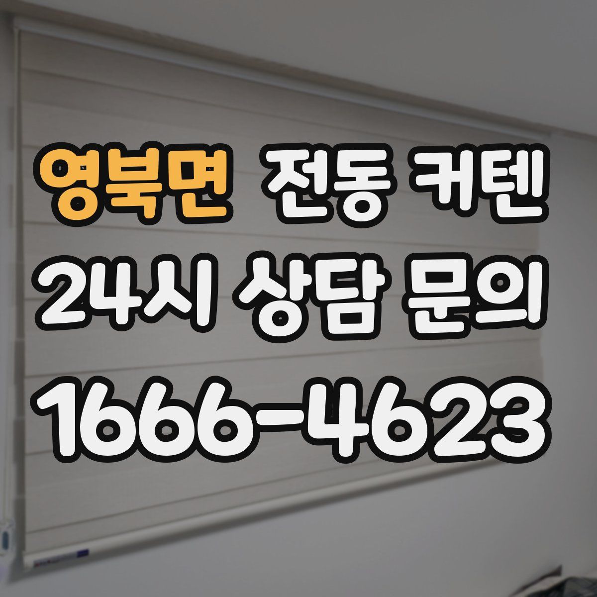 영북면 전동 커텐
