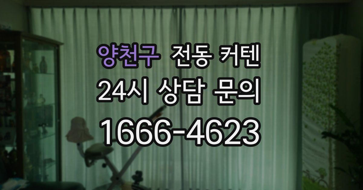 양천구 전동 커텐
