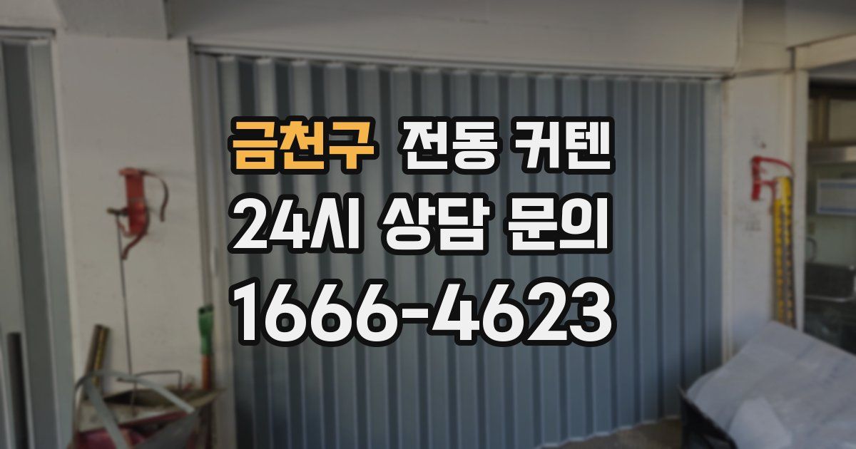 금천구 전동 커텐
