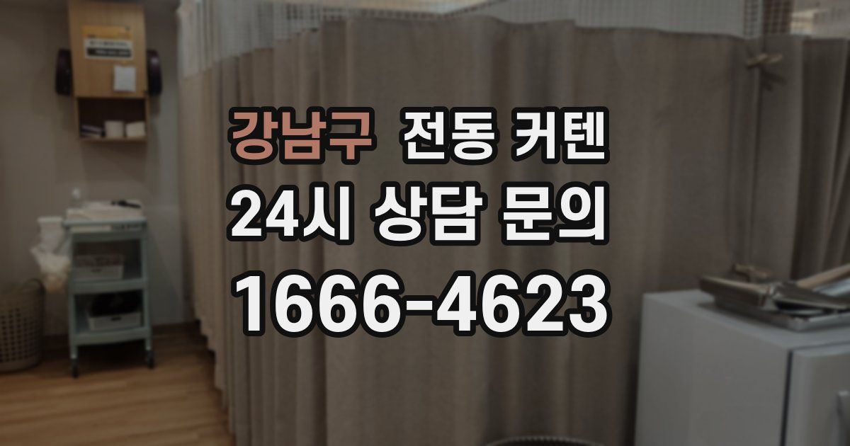 강남구 전동 커텐