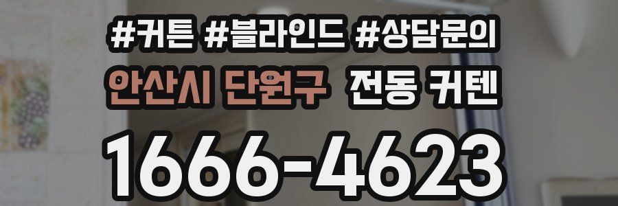안산시 단원구 전동 커텐