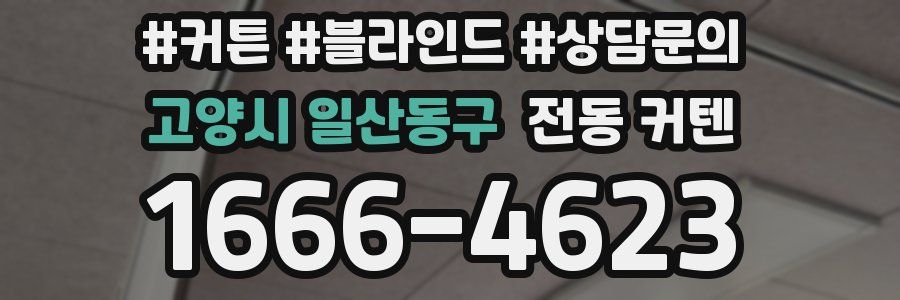 고양시 일산동구 전동 커텐
