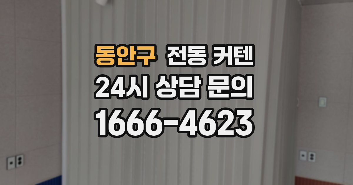 동안구 전동 커텐