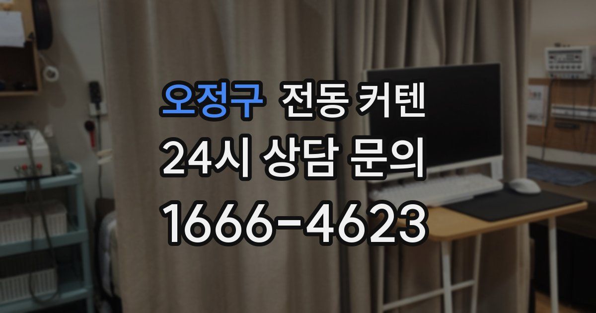 오정구 전동 커텐