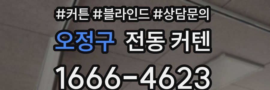 오정구 전동 커텐