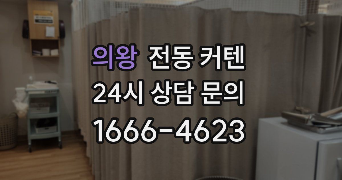 의왕 전동 커텐