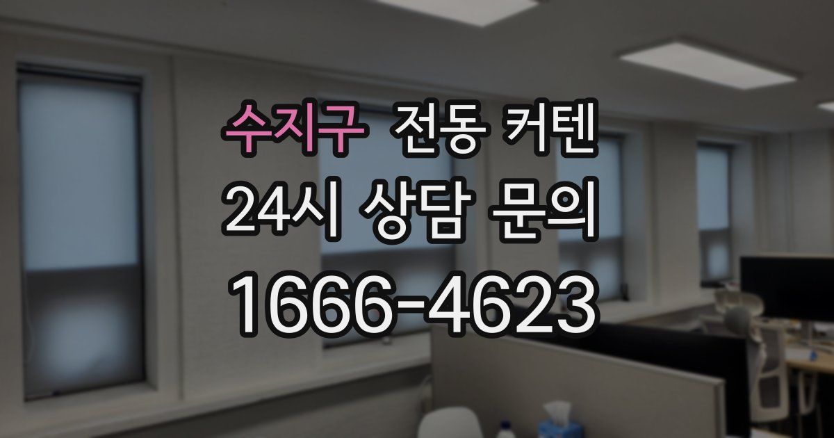 수지구 전동 커텐
