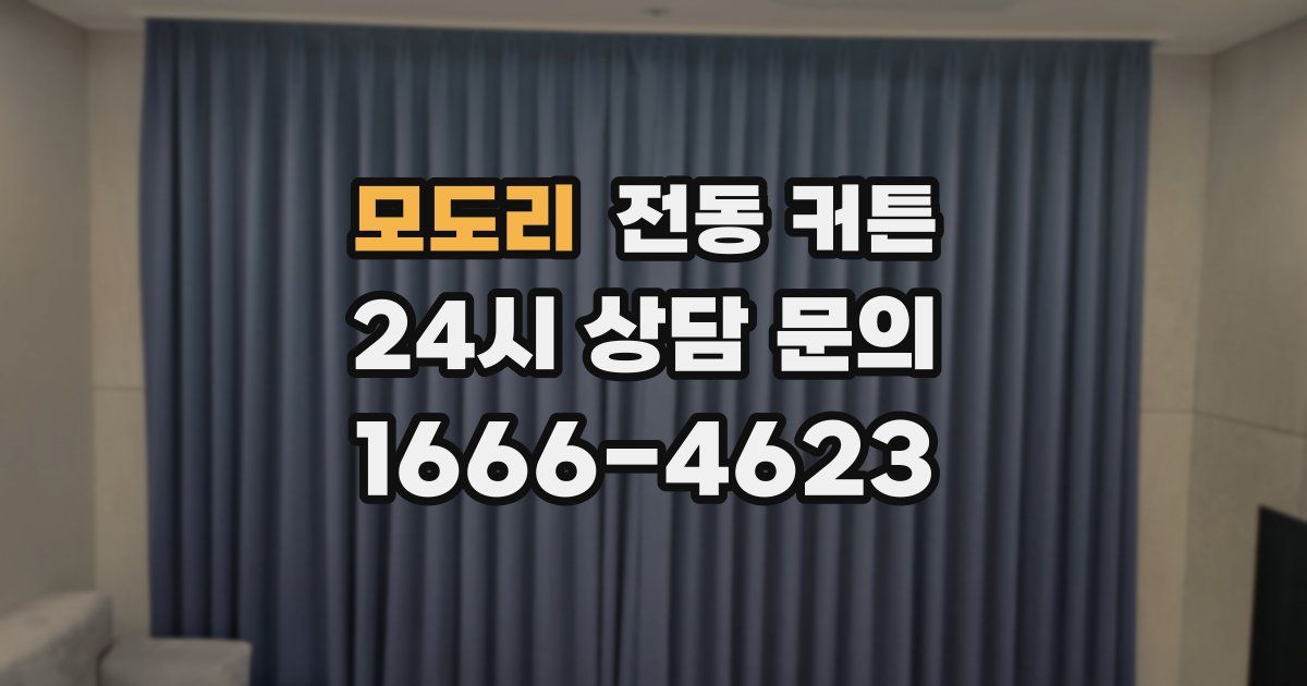 모도리 전동 커튼