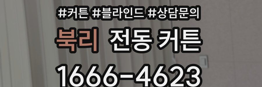 북리 전동 커튼