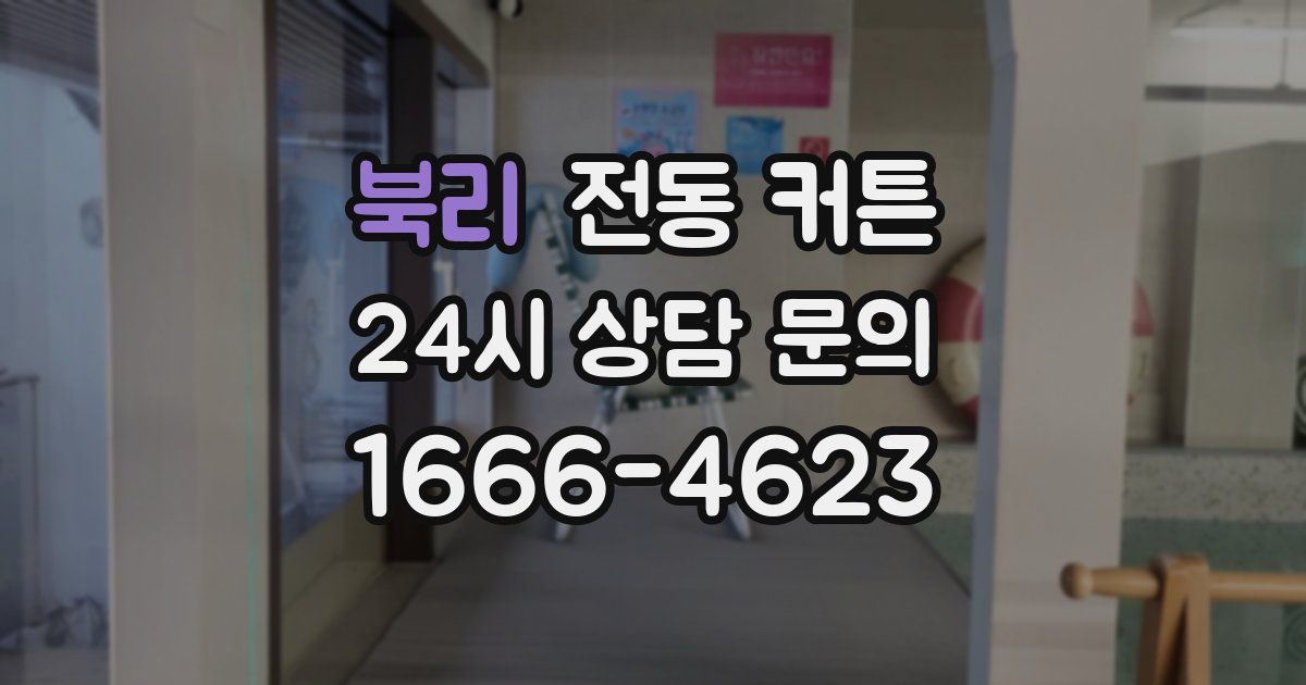 북리 전동 커튼
