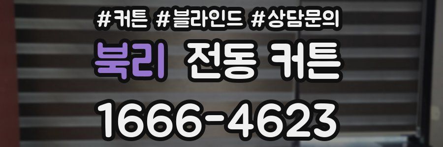 북리 전동 커튼