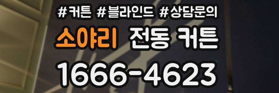 소야리 전동 커튼