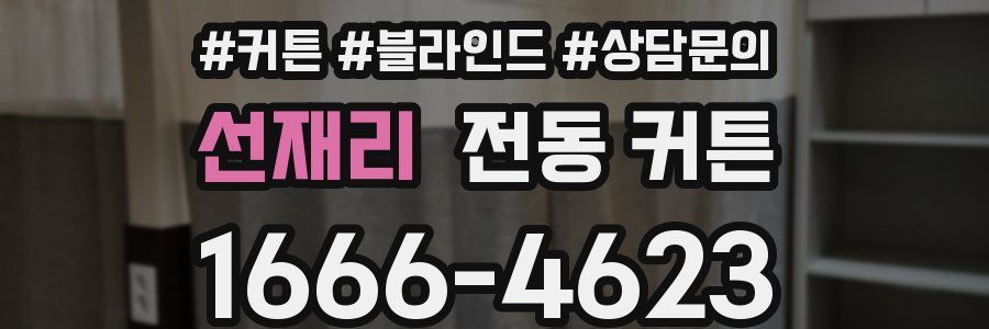 선재리 전동 커튼