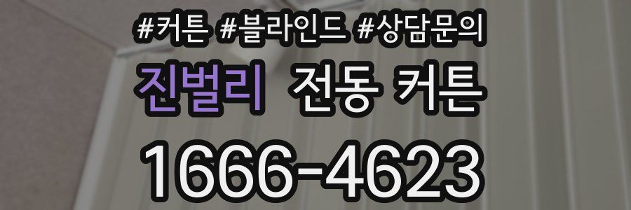 진벌리 전동 커튼