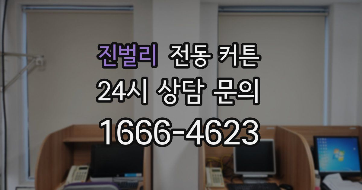 진벌리 전동 커튼