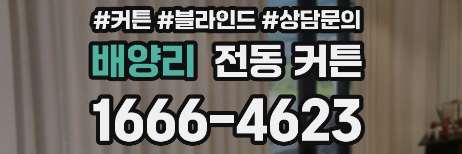 배양리 전동 커튼