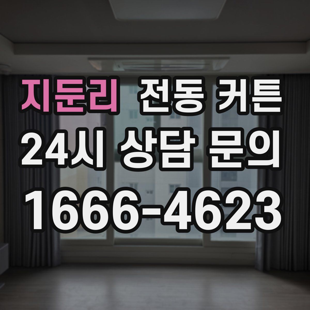 지둔리 전동 커튼