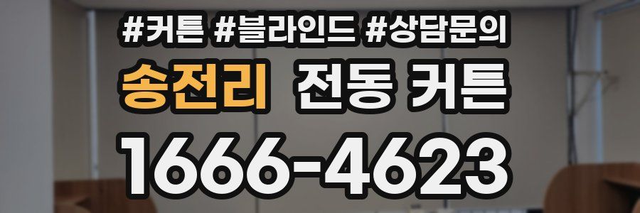 송전리 전동 커튼