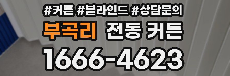 부곡리 전동 커튼