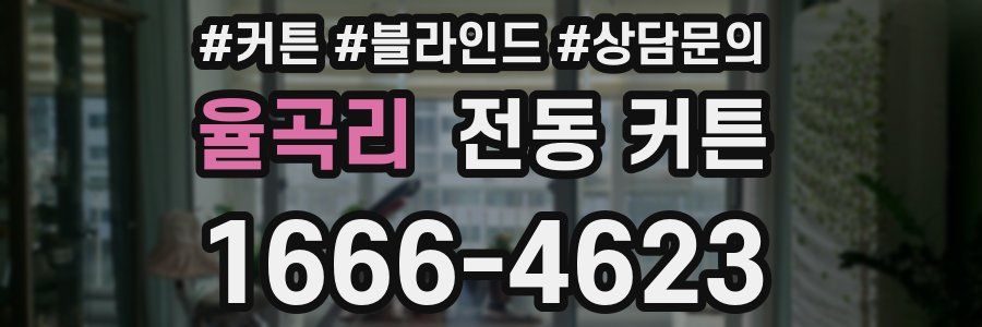율곡리 전동 커튼