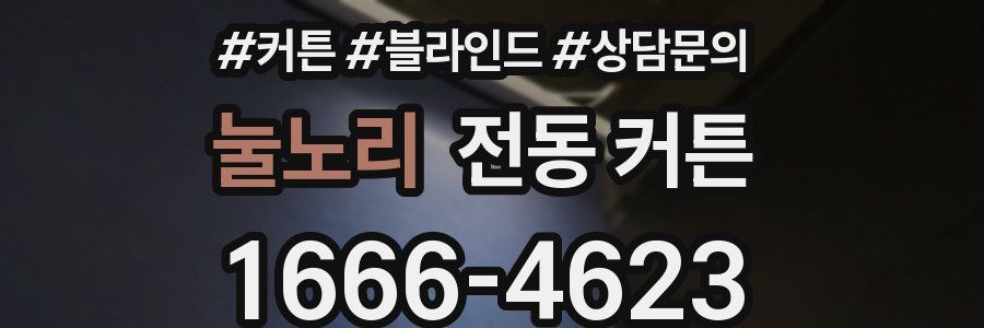 눌노리 전동 커튼