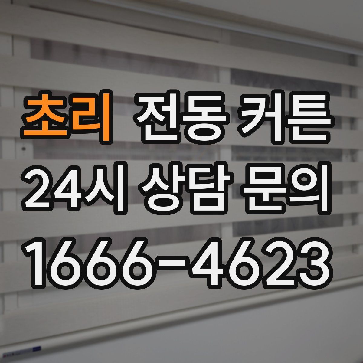 초리 전동 커튼