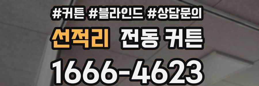 선적리 전동 커튼