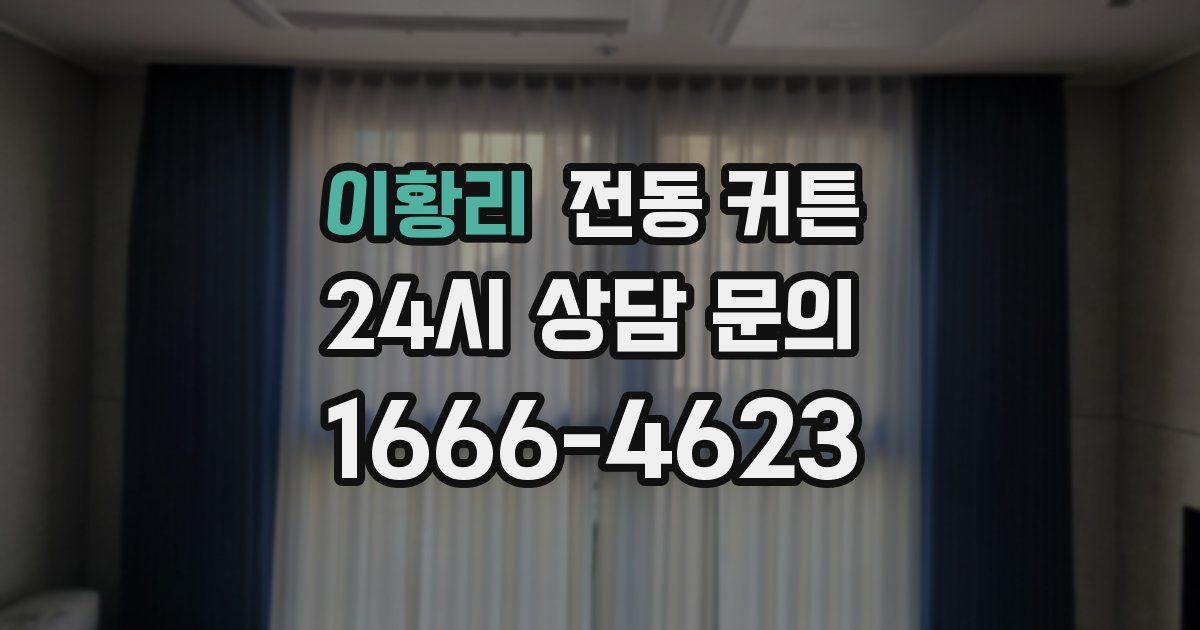 이황리 전동 커튼
