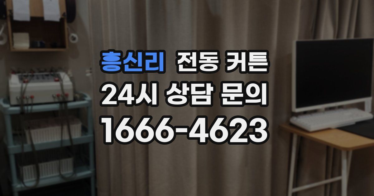 흥신리 전동 커튼