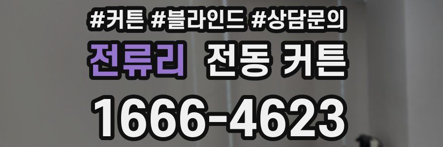 전류리 전동 커튼