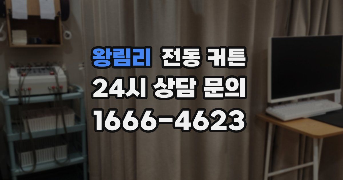 왕림리 전동 커튼