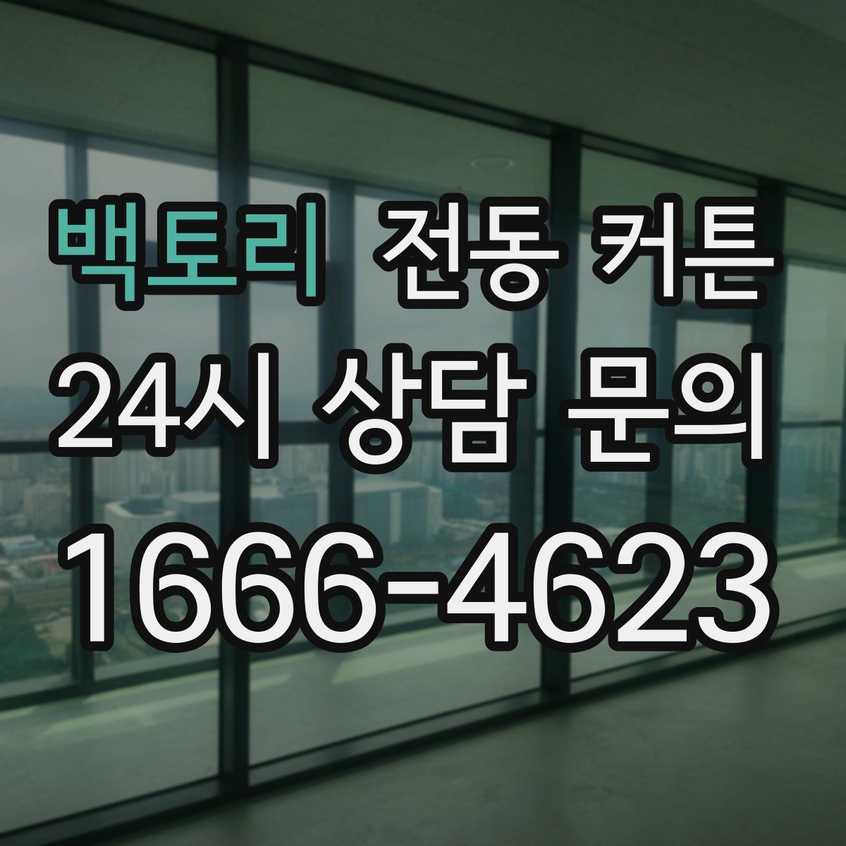 백토리 전동 커튼