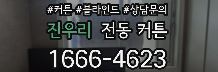 진우리 전동 커튼