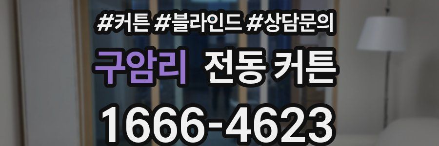 구암리 전동 커튼