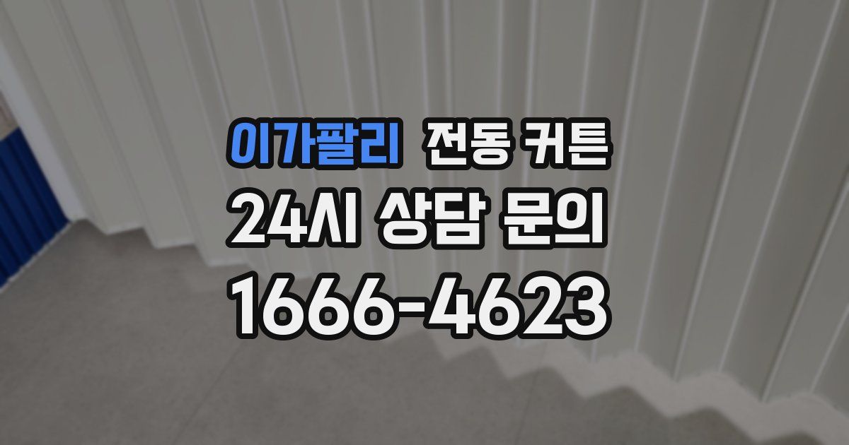이가팔리 전동 커튼