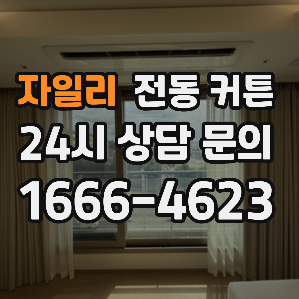 자일리 전동 커튼