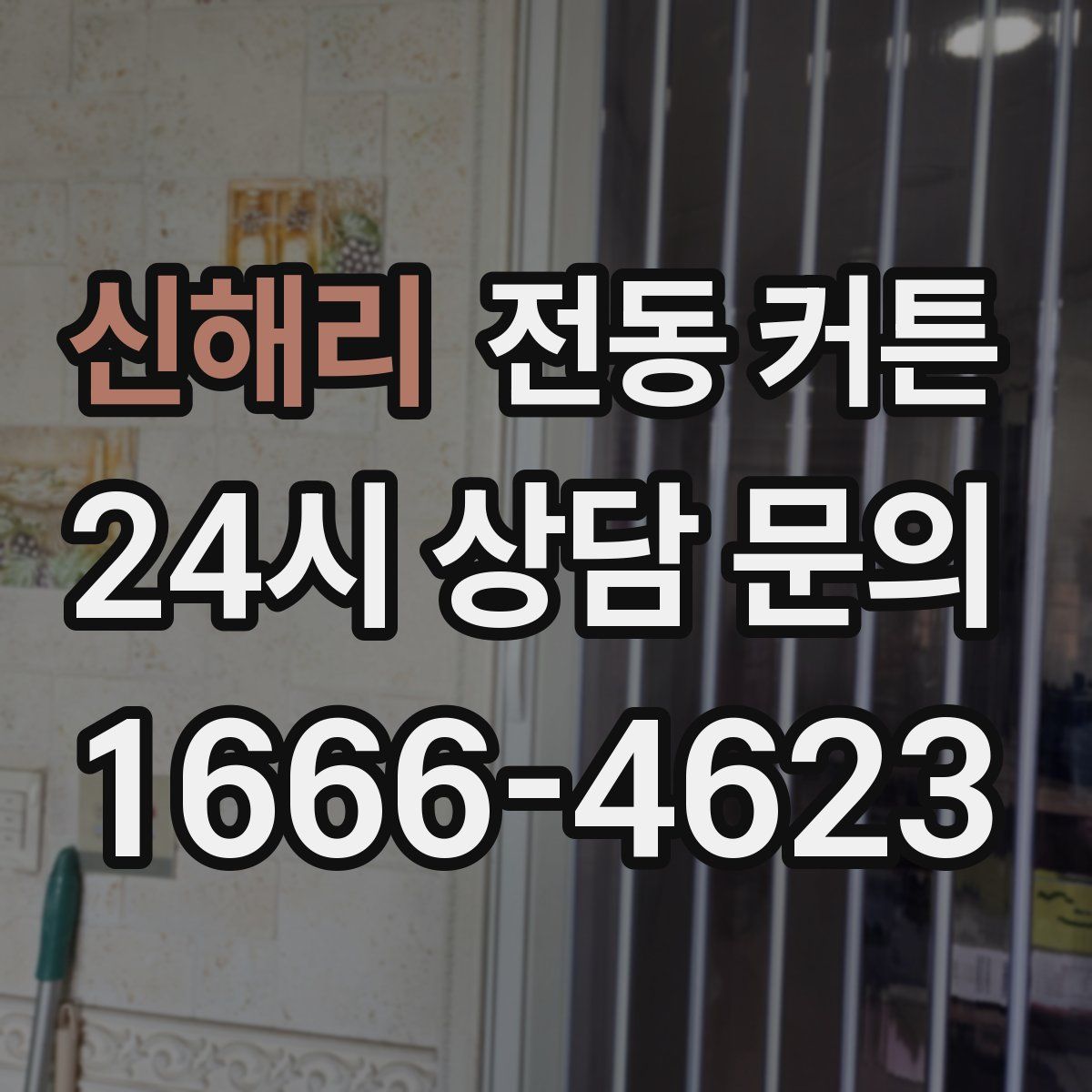 신해리 전동 커튼
