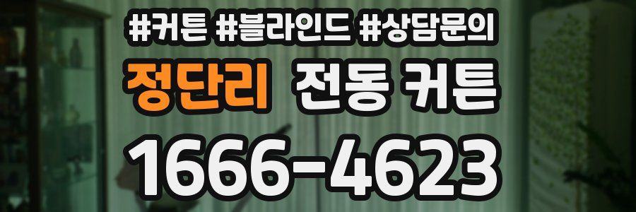 정단리 전동 커튼