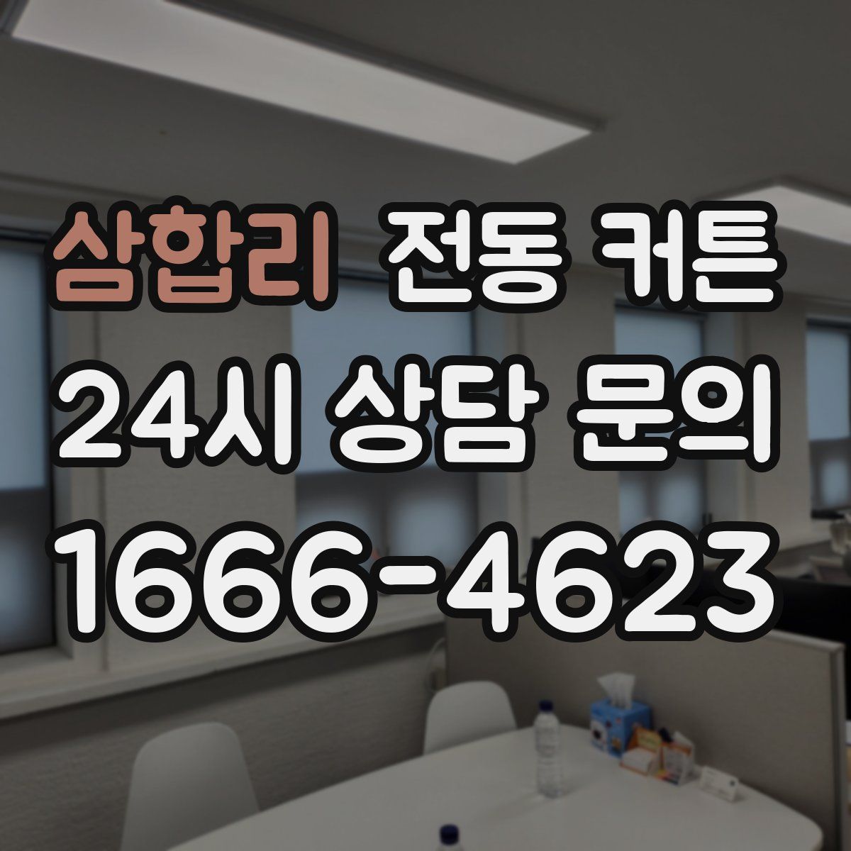 삼합리 전동 커튼